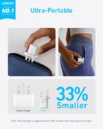 Anker 25W USB-C Charger- White - Image 3
