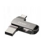 256GB Lexar® Dual Type-C and Type-A USB 3.1 flash drive, up to 130MB_s read