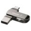 64GB Lexar® Dual Type-C and Type-A USB 3.1 flash drive, up to 130MB_s read