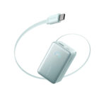 Anker Nano Power Bank (10K, 45W, Built-In Retractable USB-C Cable)- Green
