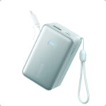 Anker Nano Power Bank (10K, 45W, Built-In Retractable USB-C Cable)- Green - Image 2
