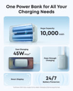 Anker Nano Power Bank (10K, 45W, Built-In Retractable USB-C Cable)- Green - Image 4