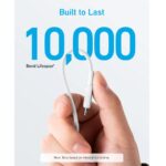 Anker 322 USB-C to USB-C Cable (3ft Braided) White 3