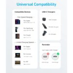 Anker 322 USB-C to USB-C Cable (6ft Braided) Black 4