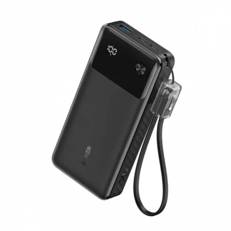 Anker Power Bank (20K, 30W)- Black 1