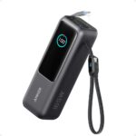 Anker Power Bank (25K, 165W, Built-In Retractable USB-C Cable)- Black 1
