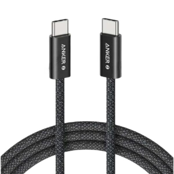 Anker USB-C to USB-C Cable (1m, 240W)- Black 1