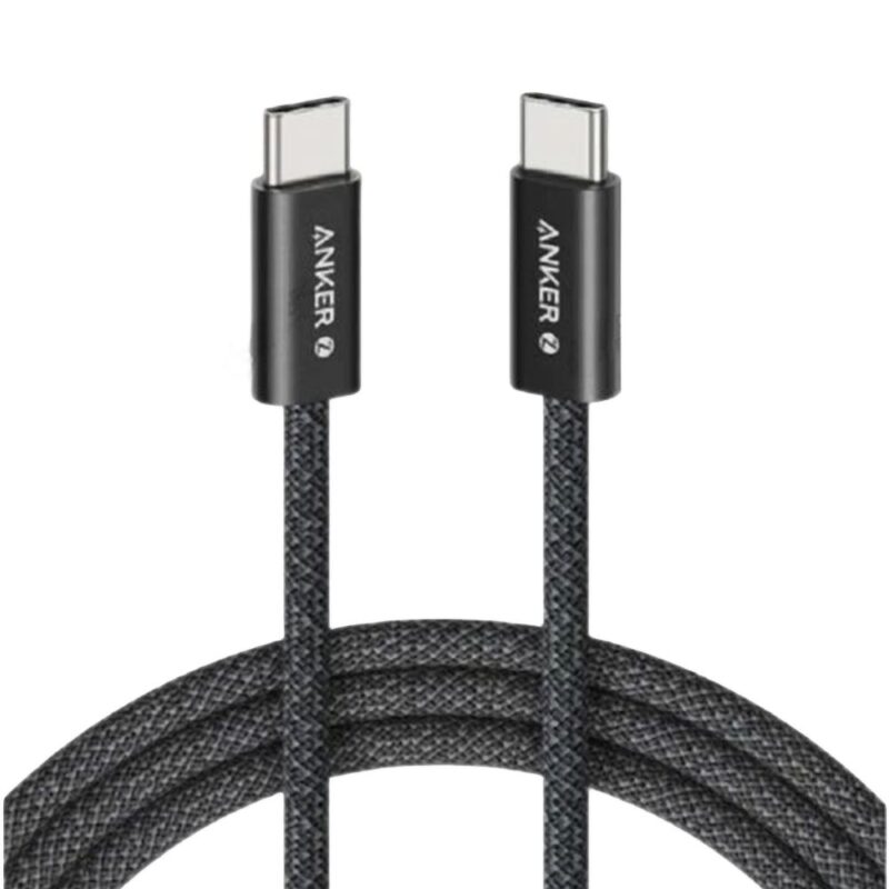 Anker USB-C to USB-C Cable (1m, 240W)- Black 1