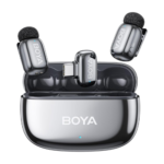 BOYA mini - Ver 2.0 - 1 RX _ 2TX - Type C with Charging Case Space Grey