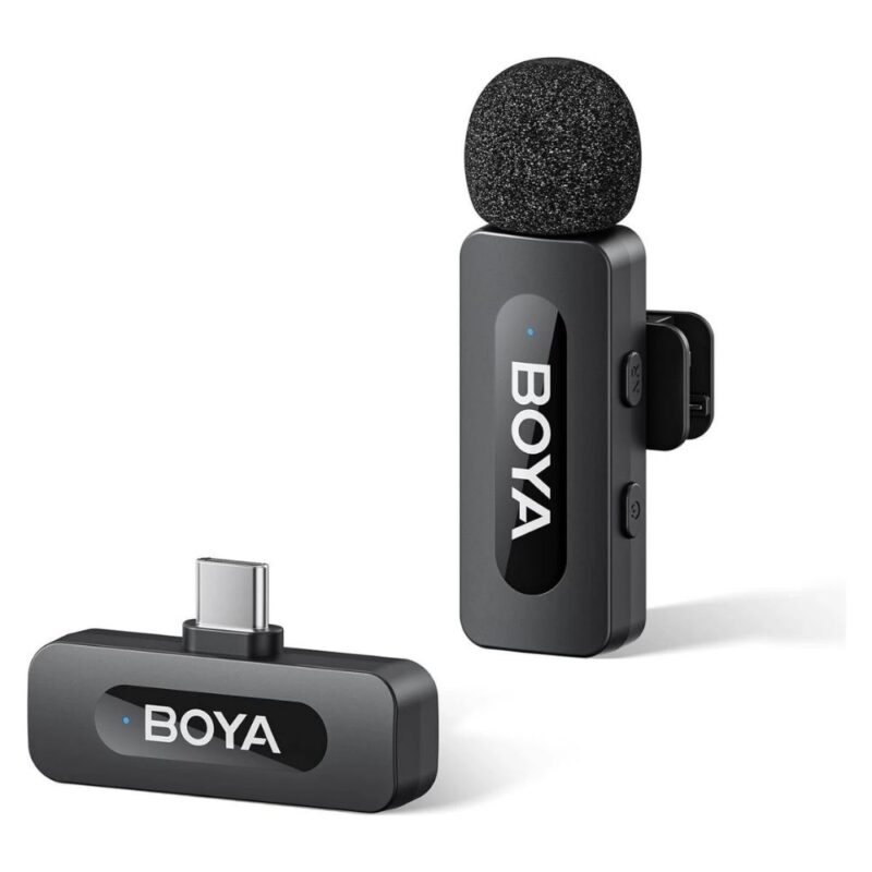 Smallest 2.4Ghz Wireless Microphone for Type-C device( 1TX+1RX)