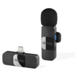 Smallest 2.4Ghz Wireless Microphone with Lightning connector for iOS device (1TX+1RX)