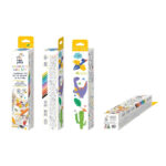 AVENIER COLORING ROLL KIT- DINO WORLD