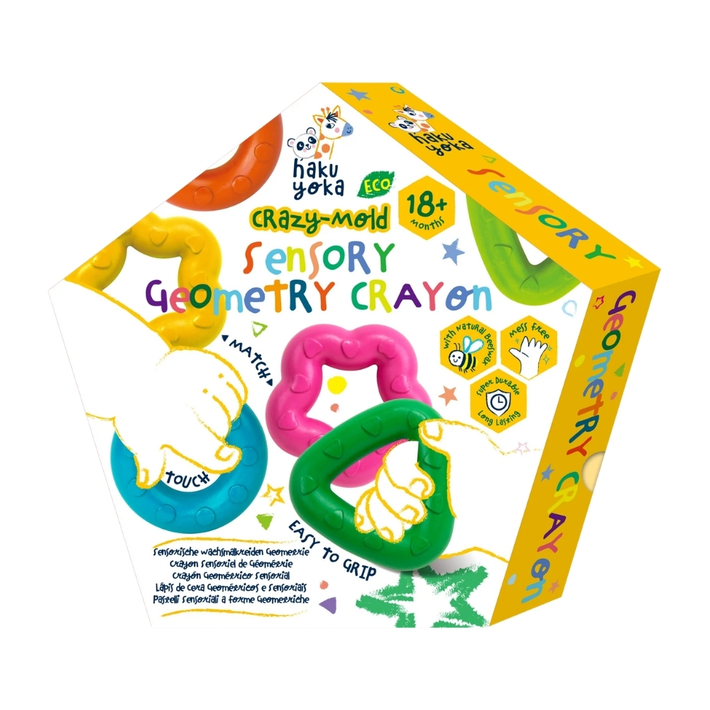 AVENIER CRAZY-MOLD SENSORY GEOMETRY CRAYON AVENIER CRAZY-MOLD SENSORY GEOMETRY CRAYON
