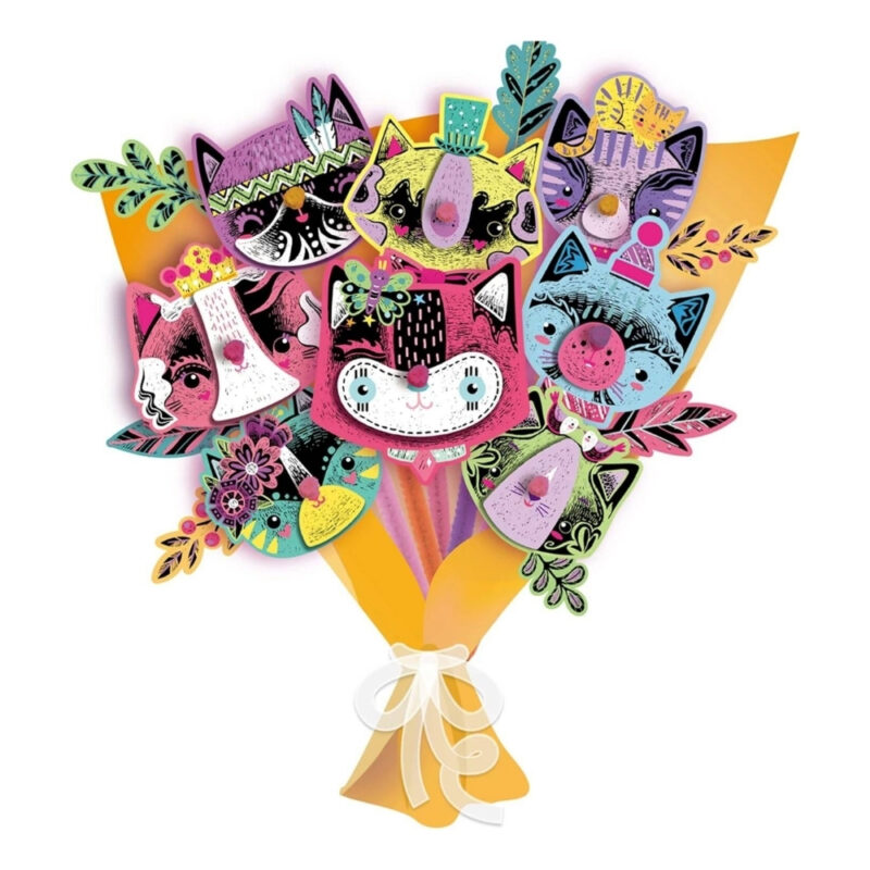 AVENIER SCRATCH KITTY BOUQUET