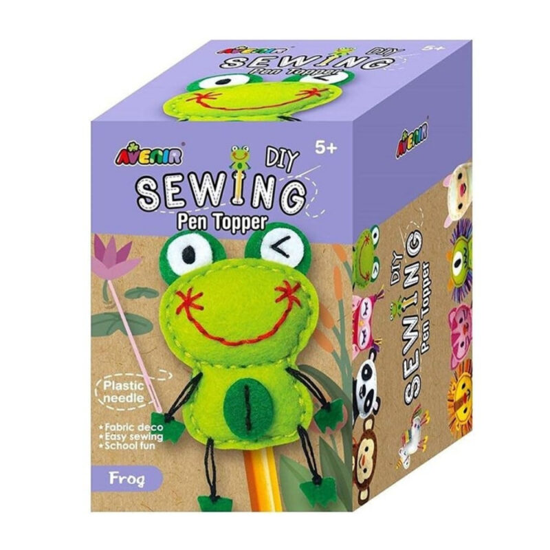 AVENIER SEWING PEN TOPPER - FROG