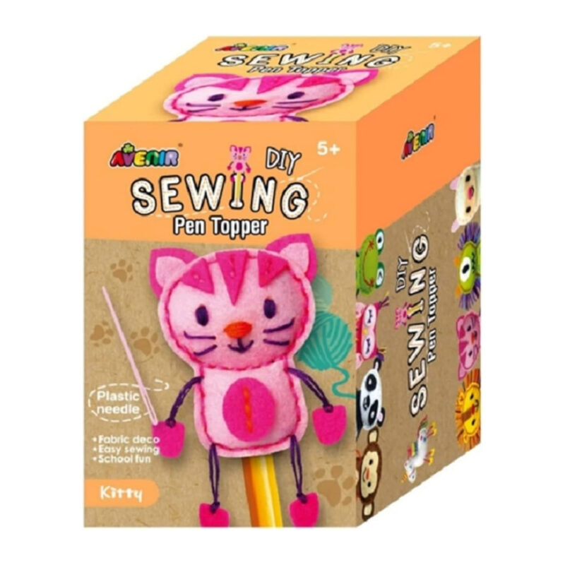 AVENIER SEWING PEN TOPPER - KITTY