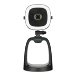 BOYA All-in-one USB Microphone with LED ring light, MIcrophone & 1080p Camera USB-A to USB-C cable (1.2m)