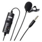 BOYA Lavalier microphone for Smartphones and DSLRs (Included LR44 battery)