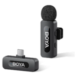 BOYA Smallest 2.4Ghz Wireless Microphone for Type-C device( 1TX+1RX)