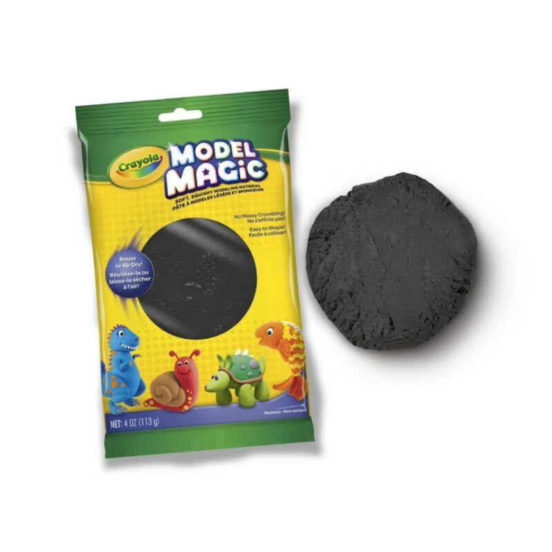 CRAYOLA 4OZ SINGLE PACK BLACK MODEL MAGIC