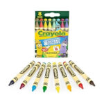 CRAYOLA 8 CT CRAYONS TIPS CHARACTER SHAPES LIMITED EDITION