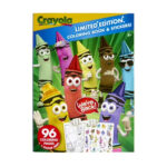 CRAYOLA 96PG COLORING BOOK W/STICKER SHEETS - 2025 ONLY