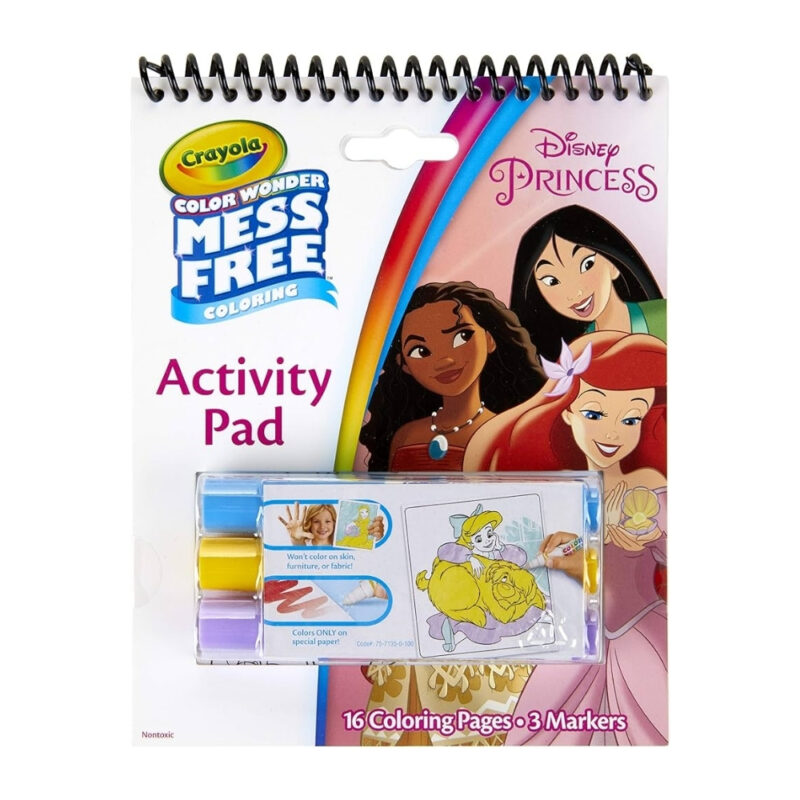 CRAYOLA CRAYOLA DISNEY PRINCESS MESS FREE ACTIVITY PAD