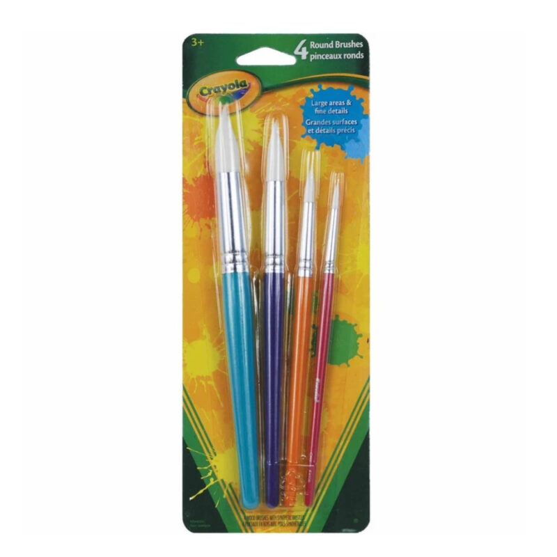 CRAYOLA CRAYOLA ROUND BRUSH SET