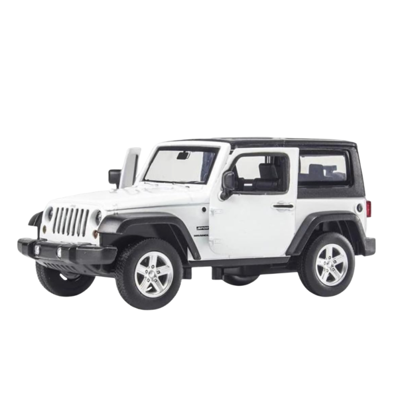 D-POWER 1:32 JEEP WRANGLER WHITE