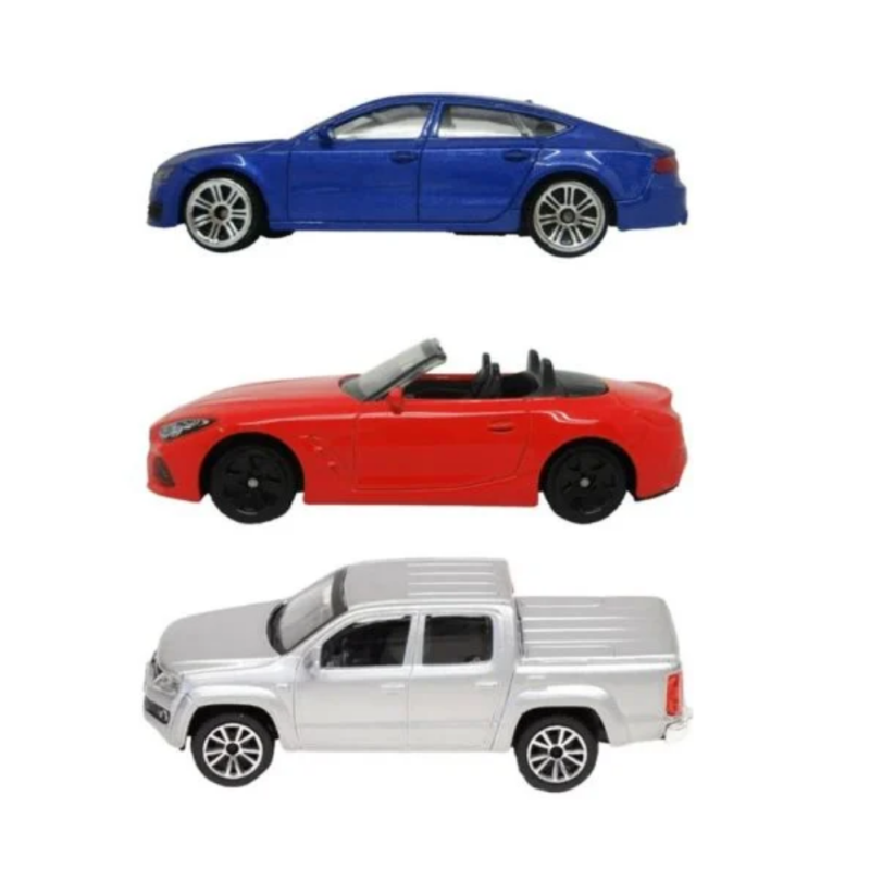 D-POWER 1:64 3PCS SET SILVER