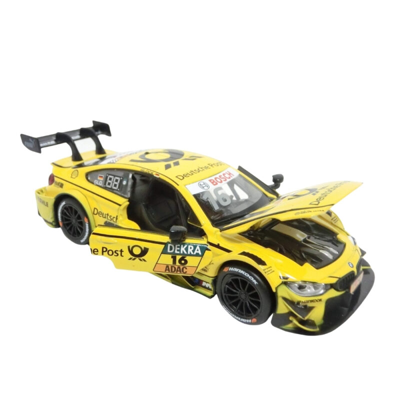 D-POWER D-POWER 1:32 DIECAST BMW M4 DTM DEUTSCHE POST RACE CAR