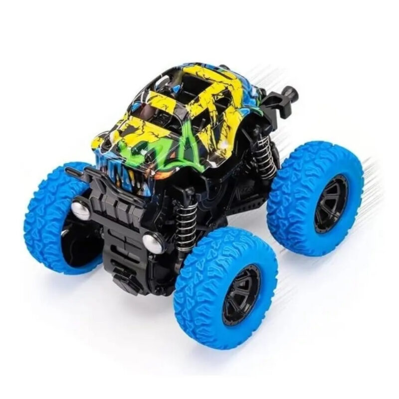 D-POWER D-POWER FRICTION STUNT INERTIA CAR BLUE WHEEL