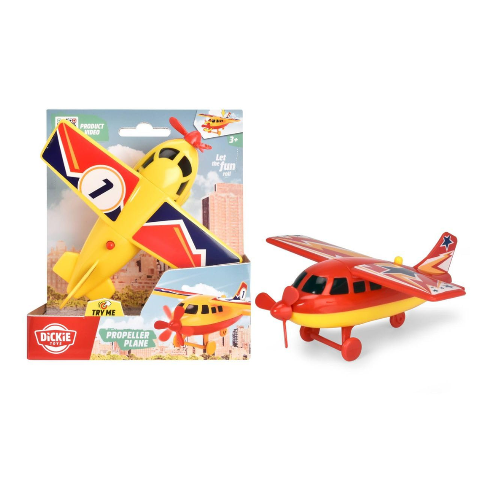 DICKIE Propeller plane, 2-asst DICKIE Propeller plane, 2-asst. - Image 1
