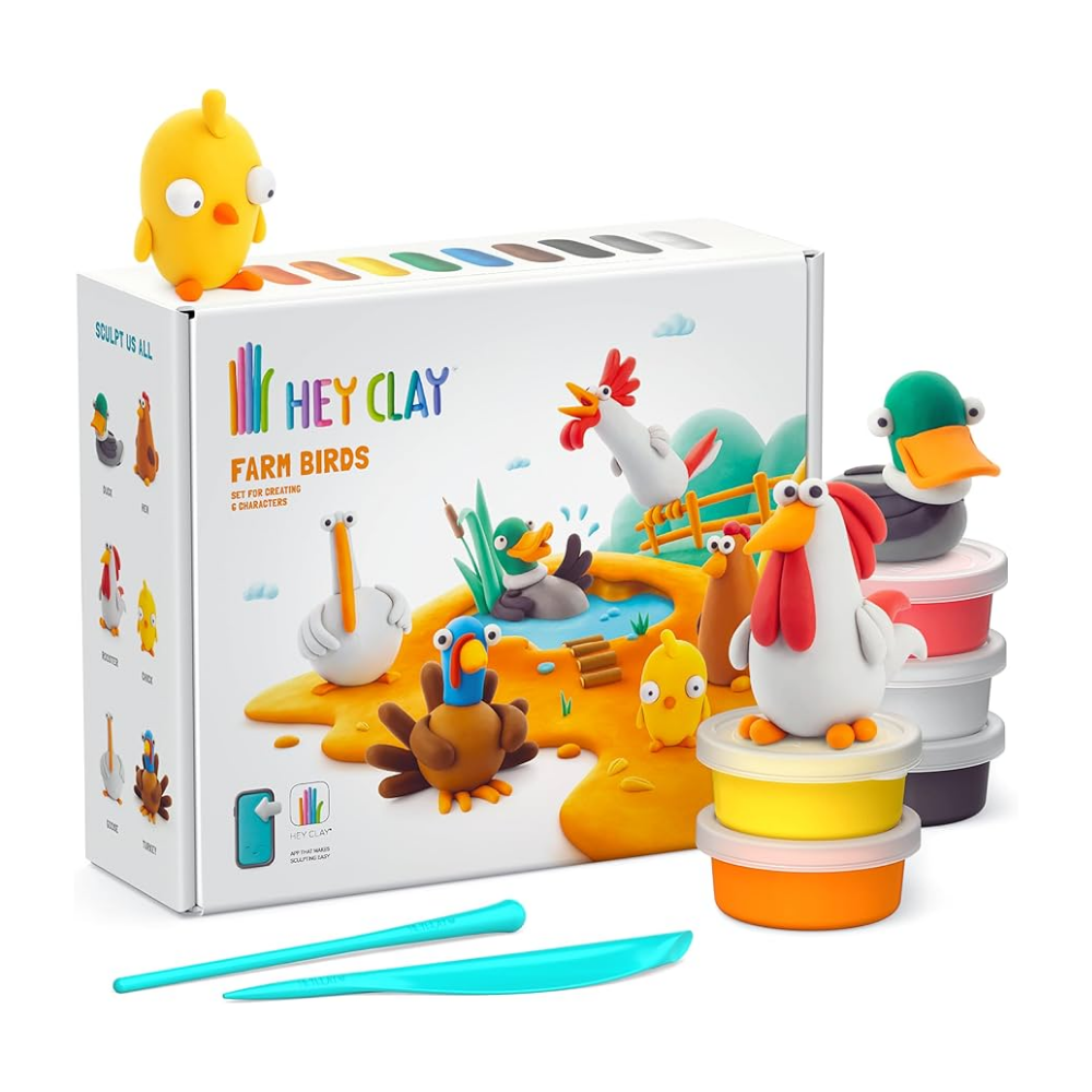 HEY CLAY - BIRDS 15 CANS HEY CLAY - BIRDS 15 CANS