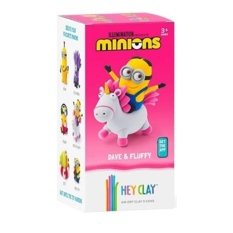 HEY CLAY - DAVE & FLUFFY SERIES MINIONS 5 CANS