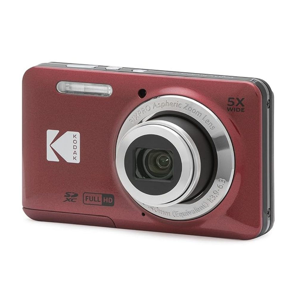 Kodak FZ55 Digital Camera - Red Kodak FZ55 Digital Camera - Red