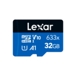 LEXAR 64GB High-Performance 633x microSDXC™ UHS-I, up to 100MB/s read 45MB/s write C10 A1 V30 U3