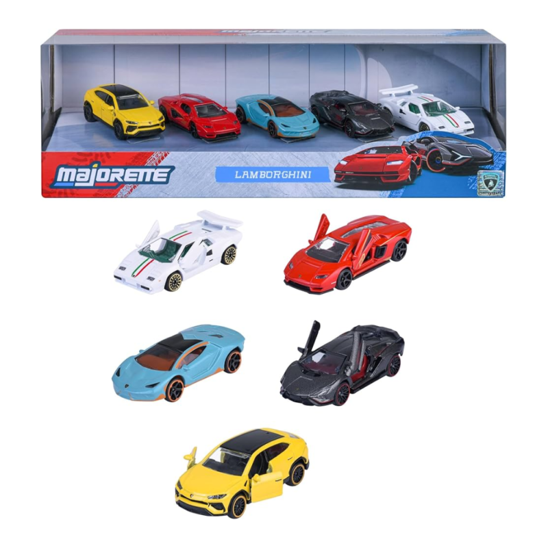MAJORETTE Lamborghini 5 Pieces Giftpack