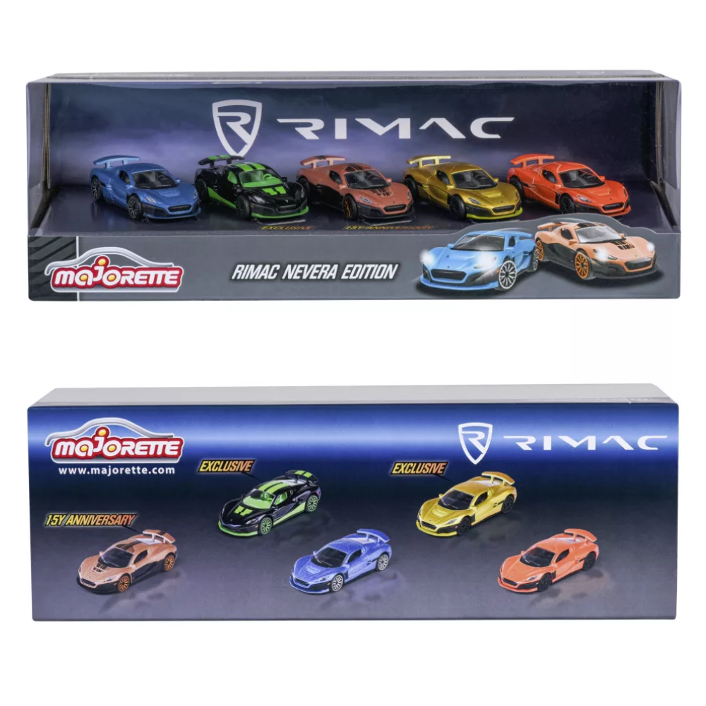 MAJORETTE RIMAC Nevera Edition, 5 Pieces Giftpack MAJORETTE RIMAC Nevera Edition, 5 Pieces Giftpack