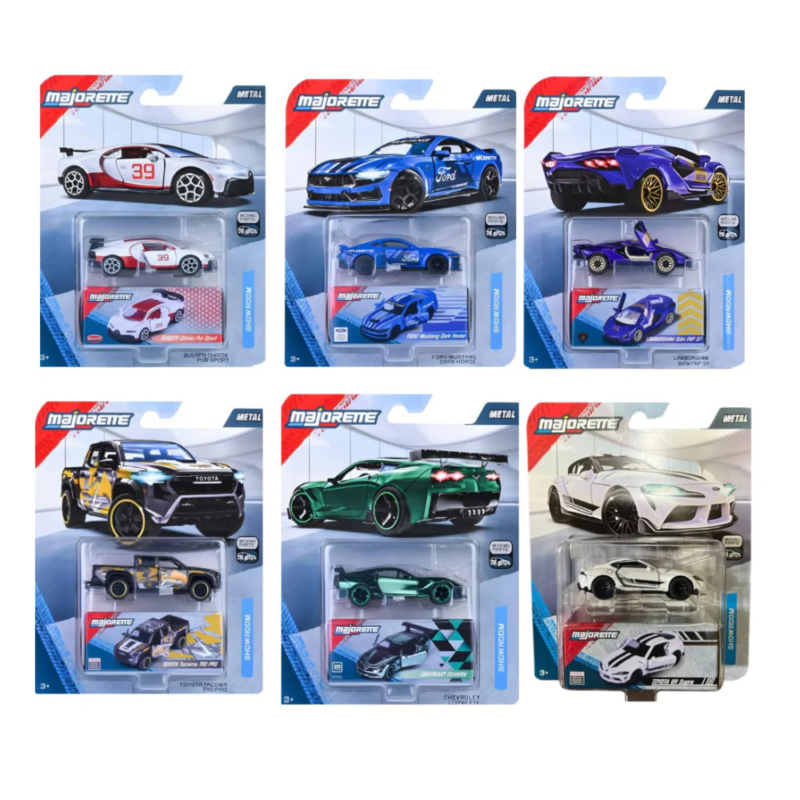 MAJORETTE Showroom Deluxe Cars, 6-asst.