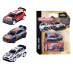MAJORETTE WRC Assortment, 3-asst.