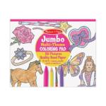 Melissa & Doug Melissa and Doug Jumbo Coloring Pad - Pink (11" x 14")
