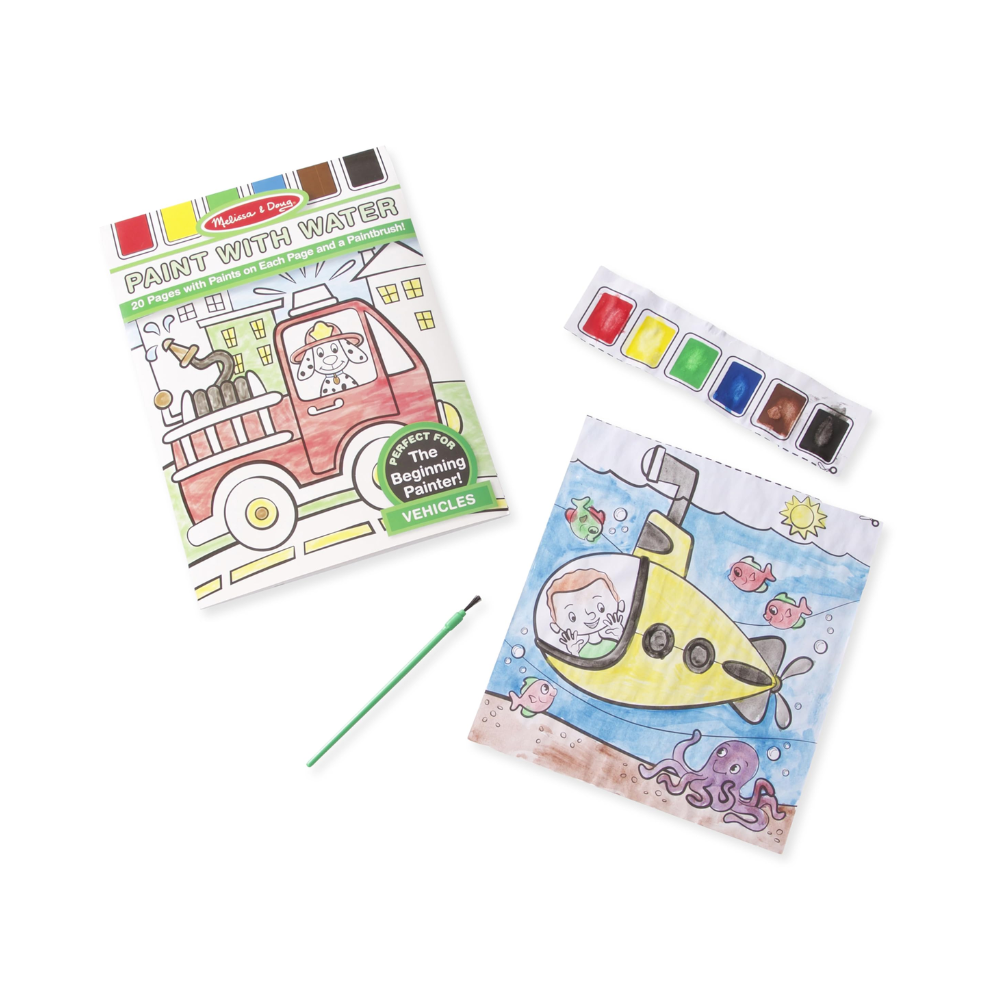 Melissa & Doug Paint with Water- Vehicles Melissa & Doug Paint with Water- Vehicles