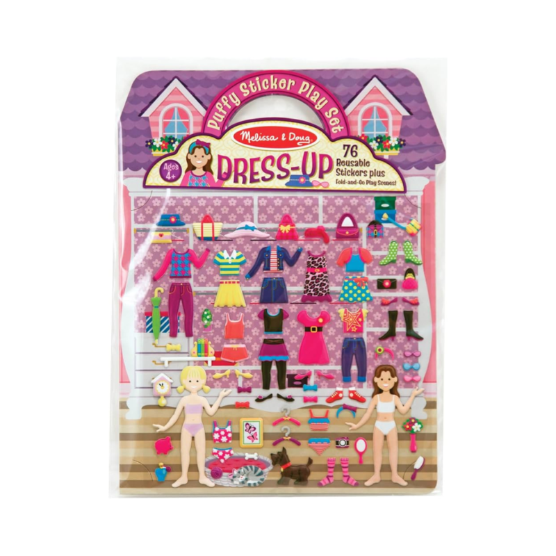 Melissa & Doug Puffy Sticker Play Set - Dress-Up