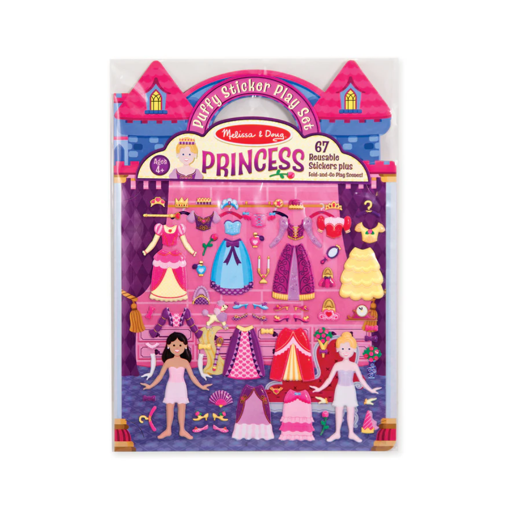 Melissa & Doug Puffy Sticker Play Set - Princess Melissa & Doug Puffy Sticker Play Set - Princess