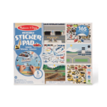 Melissa & Doug Reusable Sticker Pad - Vehicles