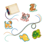 Melissa & Doug Wooden Panels & Laces - Pets