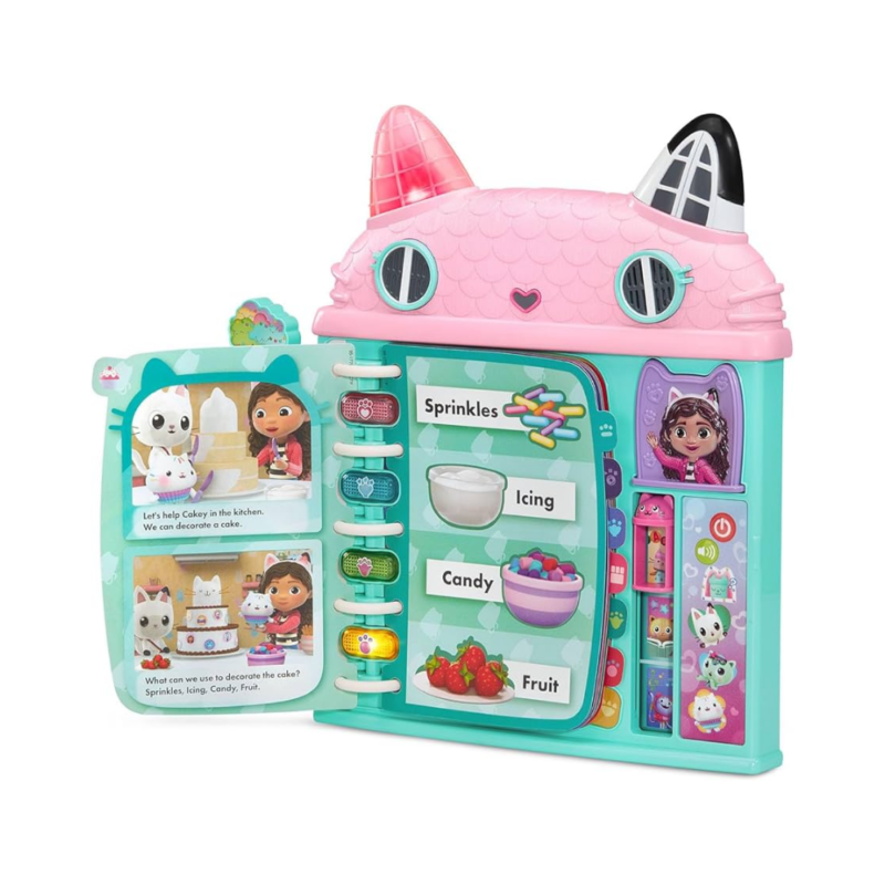 V-TECH GABBYÆS DOLLHOUSE CAT-A-VATOR DISCOVERY BOOK(VTUS)