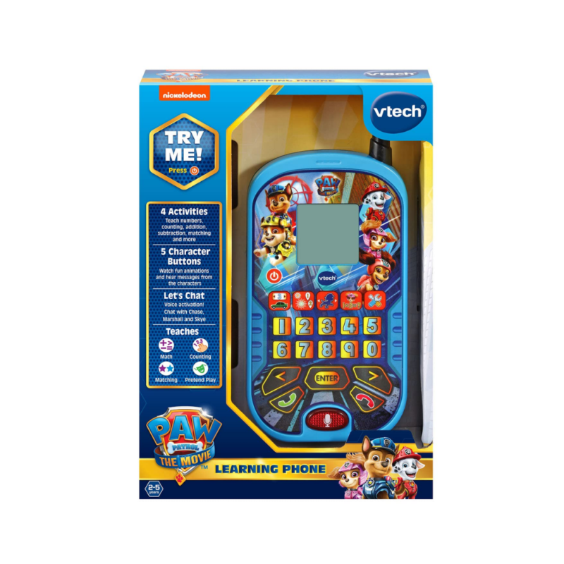 V-TECH PAW PATROL THE MOVIE LEARNING PHONE